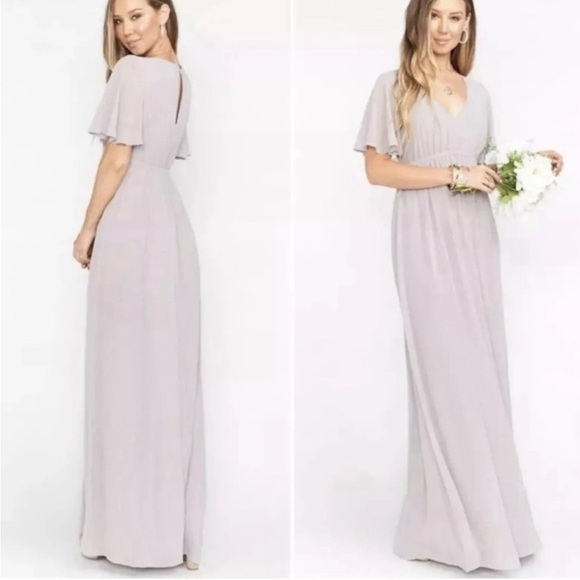 COPY - NWT Show Me Your Mumu - Bridesmaid dress - Emily Dove Grey - Small - Picture 1 of 12